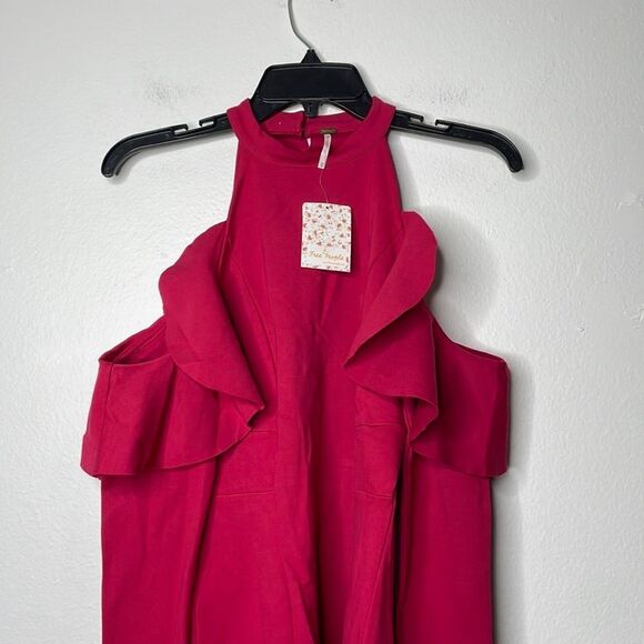 Free People Womens Size XS Sweet Talk Mini in Raspberry - Picture 7 of 12
